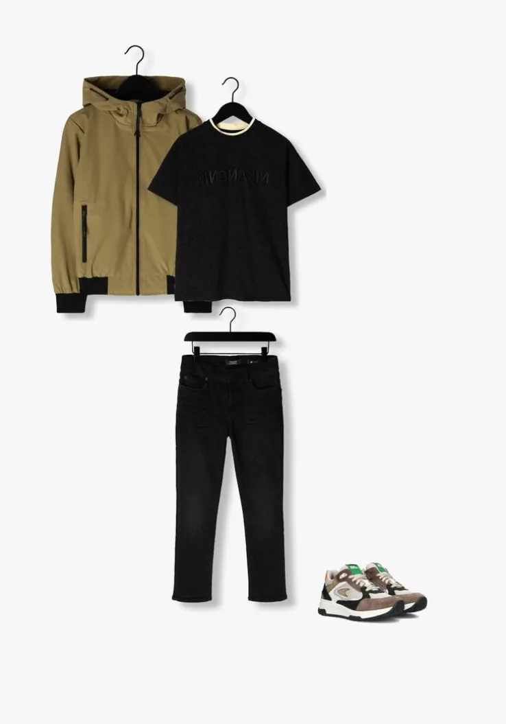 zwarte rellix slim fit jeans 2510 slim fit