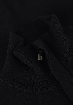 zwarte rellix trui knitwear zip