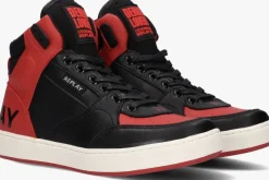 zwarte replay hoge sneakers cobra