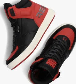 zwarte replay hoge sneakers cobra