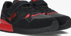 zwarte replay lage sneakers shoot jr
