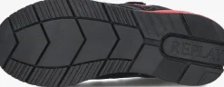 zwarte replay lage sneakers shoot jr