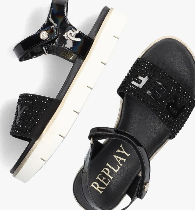 zwarte replay sandalen sandal-2