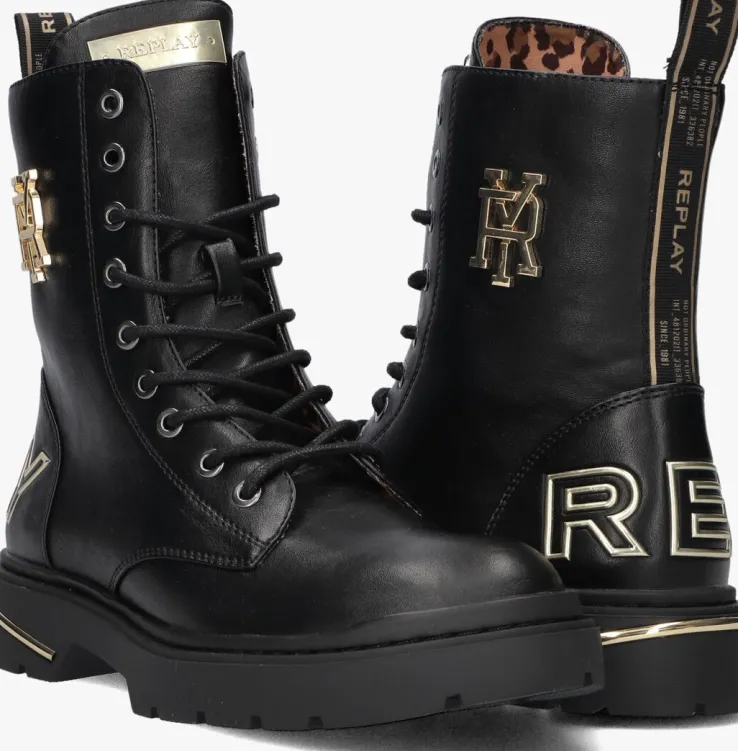zwarte replay veterboots joplin 11