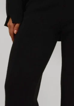 zwarte resort finest pantalon knitted pants