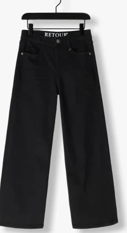 zwarte retour straight leg jeans celeste