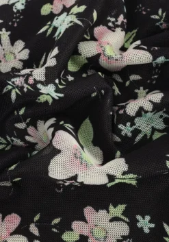 zwarte retour t-shirt rose