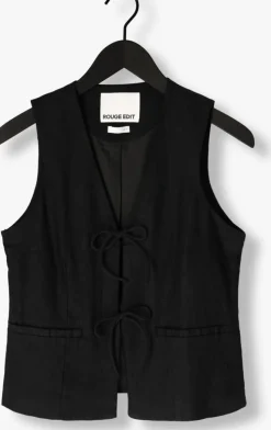 zwarte rouge edit gilet rousummer waistcoat