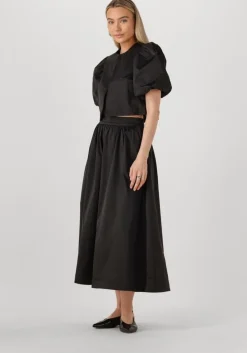 zwarte rouge edit maxirok roudetta hw ankle skirt