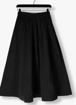 zwarte rouge edit maxirok roudetta hw ankle skirt