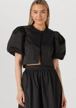 zwarte rouge edit top roudetta 2/4 short blazer