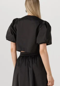 zwarte rouge edit top roudetta 2/4 short blazer