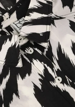 zwarte rouge edit top roualinine 2/4 oversized shirt