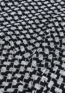 zwarte rough studios mini jurk kamal dress