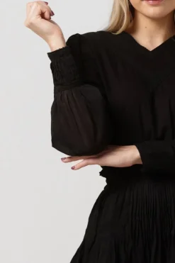 zwarte rough studios mini jurk 7323515158728