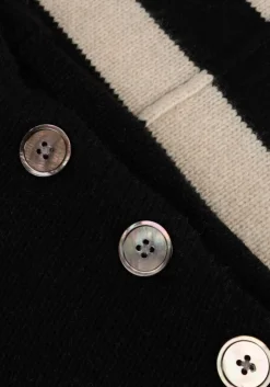 zwarte ruby tuesday trui vieje button shoulder pullover