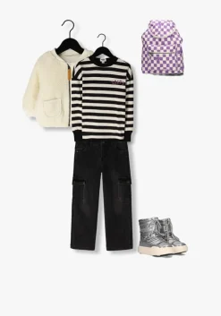 zwarte salty stitch t-shirt salty skater tee