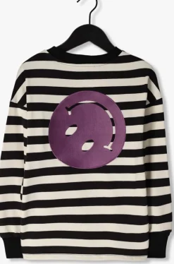 zwarte salty stitch t-shirt salty skater tee