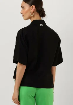 zwarte scotch & soda blouses camp shirt