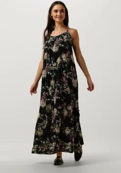 zwarte scotch & soda maxi jurk tank top maxi dress