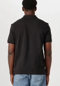 zwarte scotch & soda polo logo pique polo