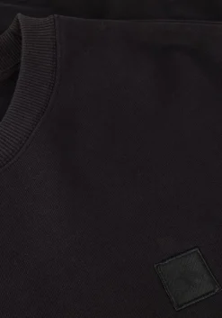 zwarte scotch & soda sweater core - logo sweatshirt