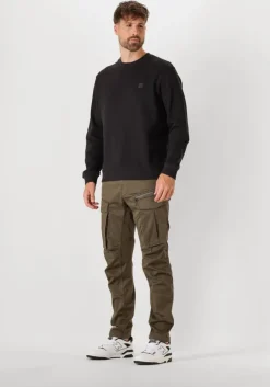 zwarte scotch & soda sweater core - logo sweatshirt