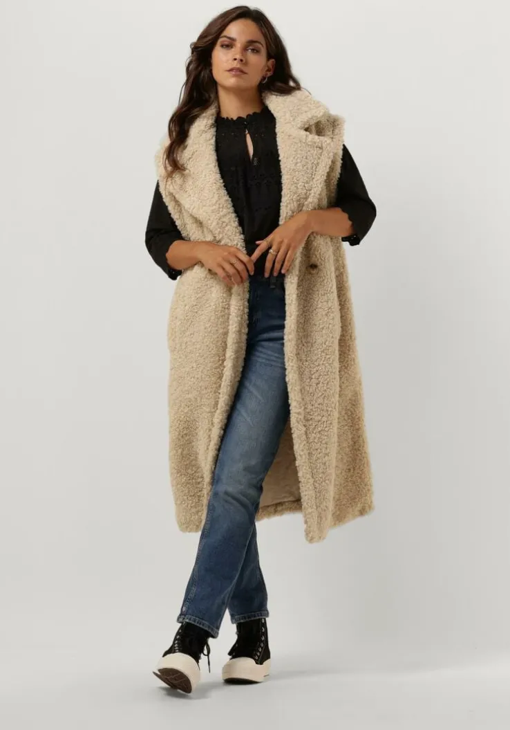 zwarte scotch & soda top broderie anglaise top