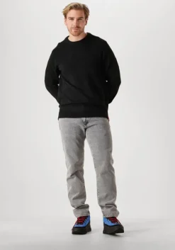 zwarte scotch & soda trui soft knit regular fit sweater