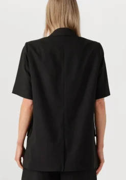 zwarte second female blazer sharo ss blazer