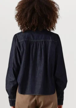 zwarte second female blouses dera denim shirt
