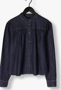 zwarte second female blouses dera denim shirt