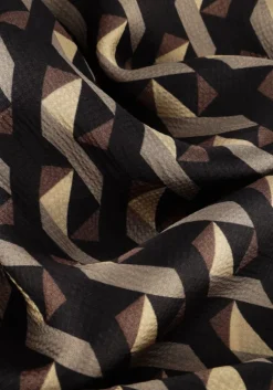 zwarte second female midi jurk hopi dress