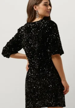 zwarte second female mini jurk winternalia dress