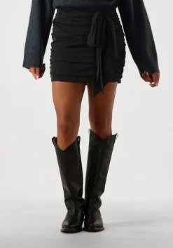 zwarte second female minirok festive skirt