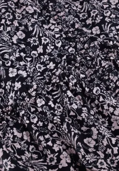 zwarte second female mini jurk mikka waist dress