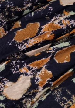 zwarte second female mini jurk mamma wrap dress