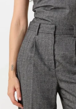 zwarte second female pantalon waleria trousers