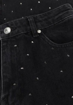 zwarte second female straight leg jeans jayden denim jeans