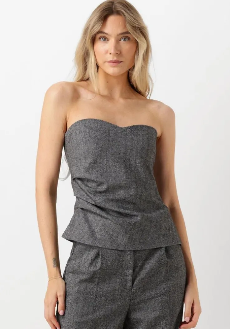 zwarte second female top waleria top