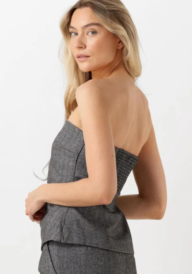 zwarte second female top waleria top