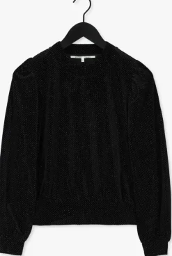 zwarte second female trui sacha sweat