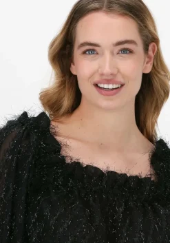 zwarte selected femme blouses slfantea ls top g