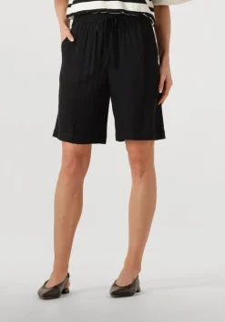 zwarte selected femme broeken slfviva mw shorts