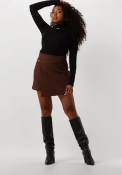 zwarte selected femme coltrui slfmanja ls high neck