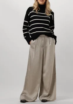 zwarte selected femme coltrui slfkamma ls knit roll neck