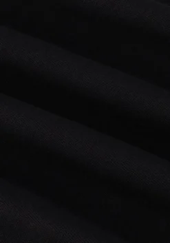 zwarte selected femme maxi jurk slfhalley sl shoulderpad ankle