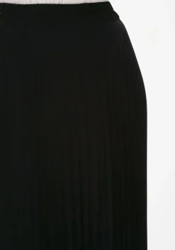 zwarte selected femme maxirok alexis mw midi skirt