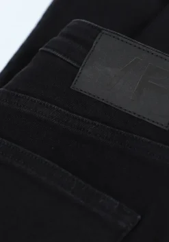 zwarte selected femme skinny jeans slfsophia mw skinny black jean