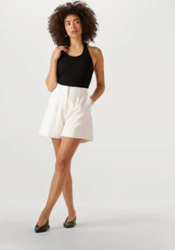 zwarte selected femme top slfanna sl halterneck top